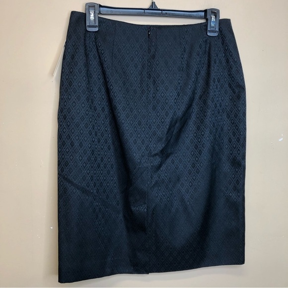 Amanda Smith Black Jacket Skirt Set Size 10 NWT - Picture 5 of 7